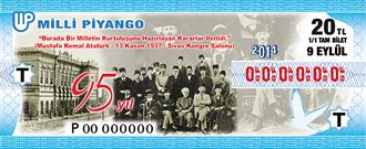 Milli Piyango Bilet Resmi
