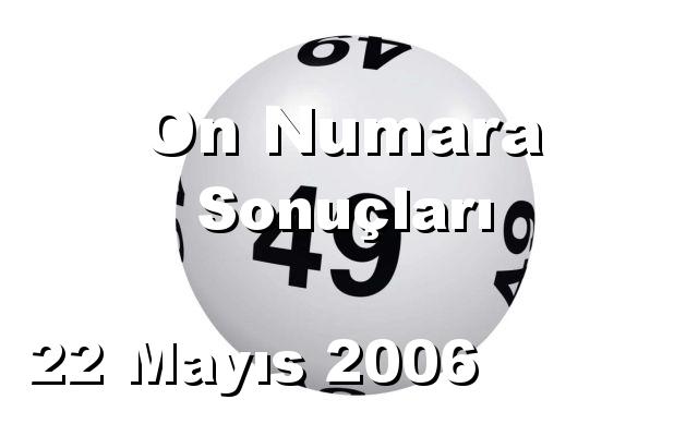 On Numara detay bilgiler 22/05/2006