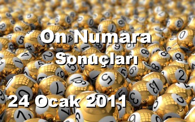 On Numara detay bilgiler 24/01/2011