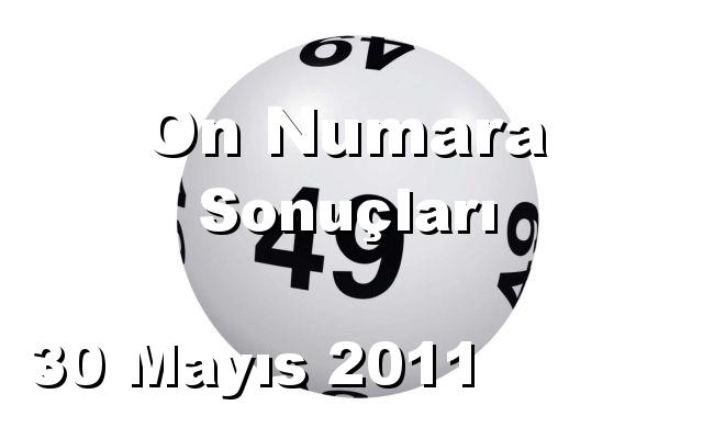 On Numara detay bilgiler 30/05/2011