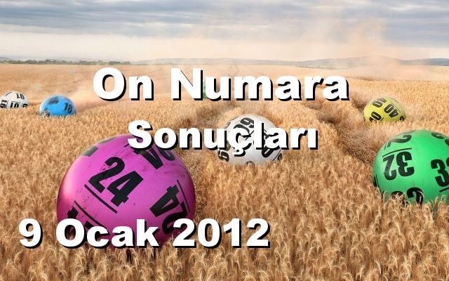 On Numara detay bilgiler 09/01/2012