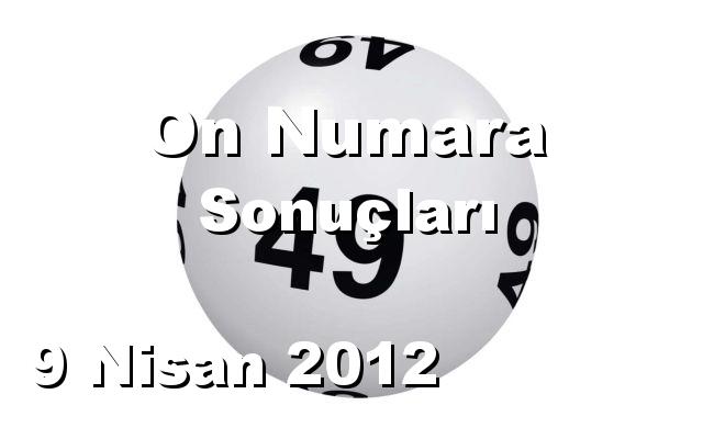 On Numara detay bilgiler 09/04/2012