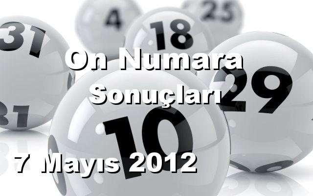 On Numara detay bilgiler 07/05/2012