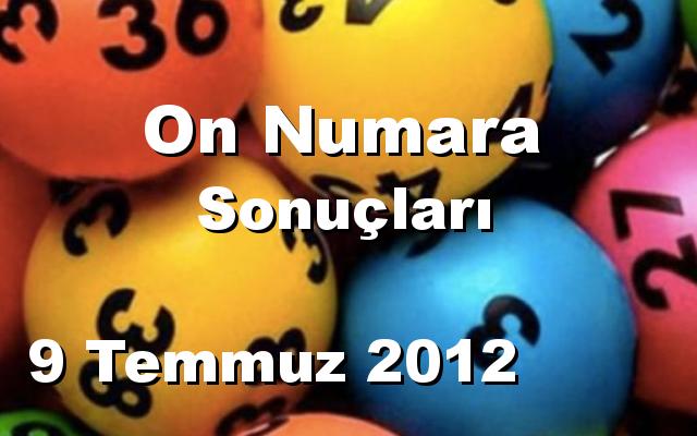 On Numara detay bilgiler 09/07/2012