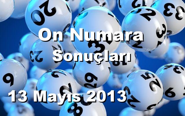 On Numara detay bilgiler 13/05/2013