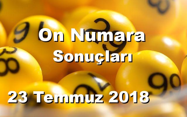 On Numara detay bilgiler 23/07/2018