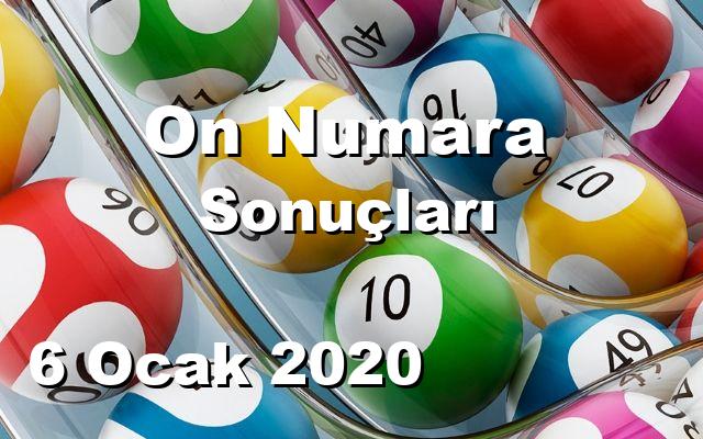 On Numara detay bilgiler 06/01/2020