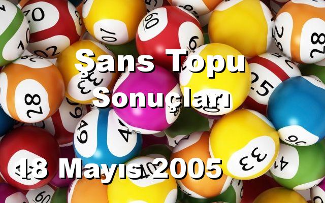 Şans Topu detay bilgiler 18/05/2005