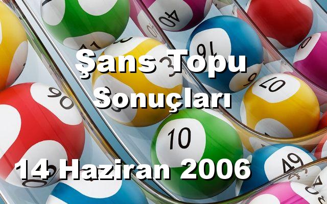 Şans Topu detay bilgiler 14/06/2006