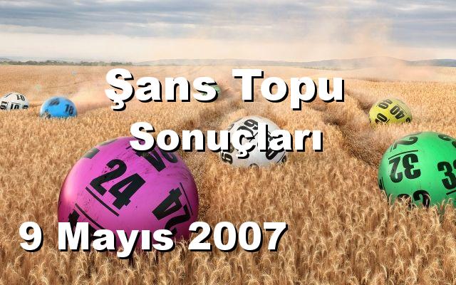 Şans Topu detay bilgiler 09/05/2007