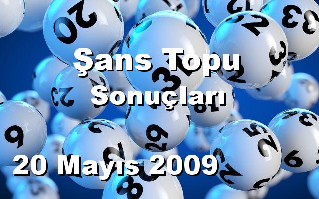 Şans Topu detay bilgiler 20/05/2009