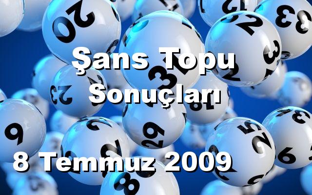 Şans Topu detay bilgiler 08/07/2009