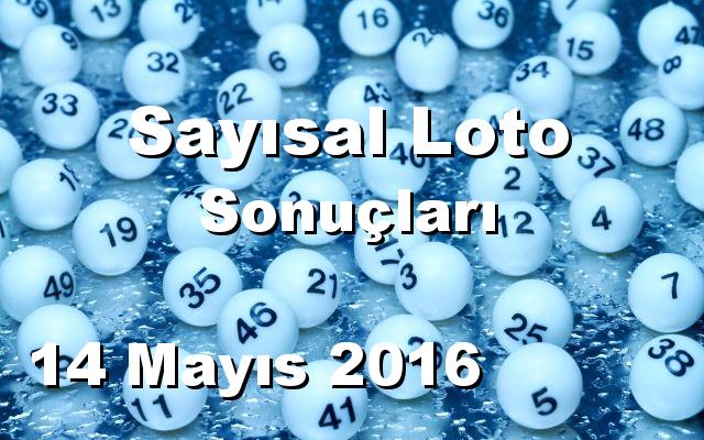 Sayısal Loto detay bilgiler 14/05/2016