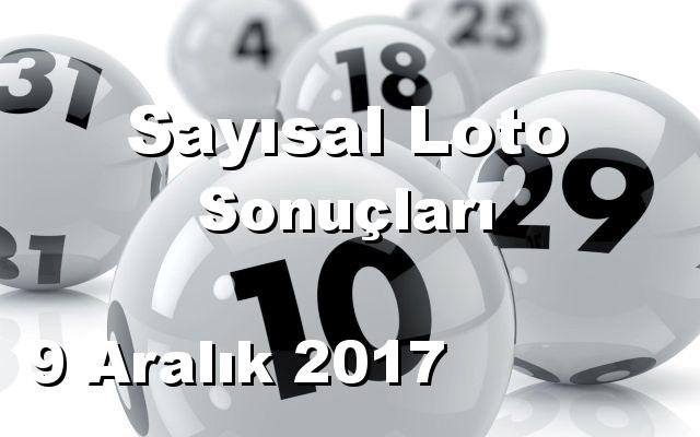 Sayısal Loto detay bilgiler 09/12/2017