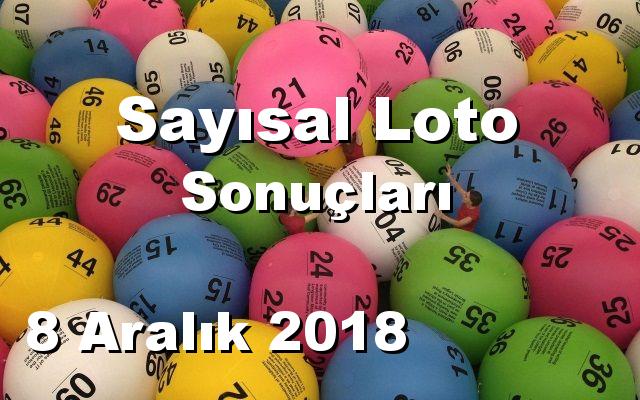 Sayısal Loto detay bilgiler 08/12/2018