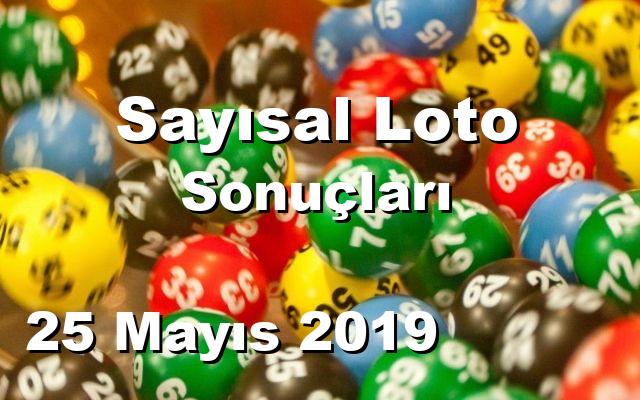 Sayısal Loto detay bilgiler 25/05/2019