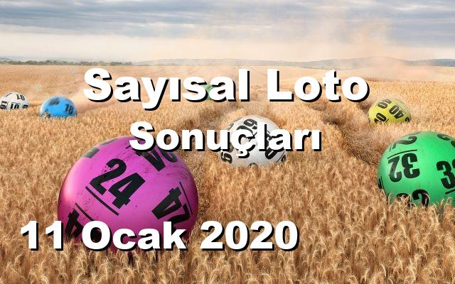 Sayısal Loto detay bilgiler 11/01/2020