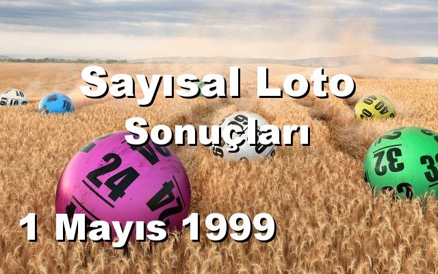 Sayısal Loto detay bilgiler 01/05/1999