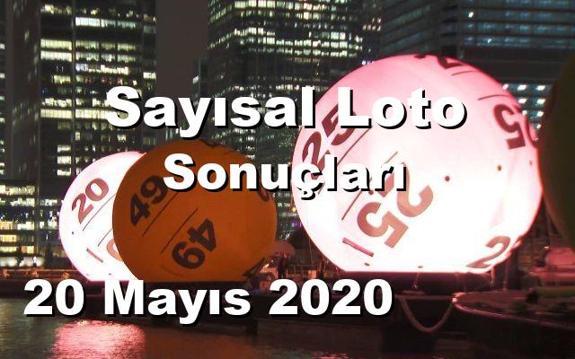 Sayısal Loto detay bilgiler 20/05/2020