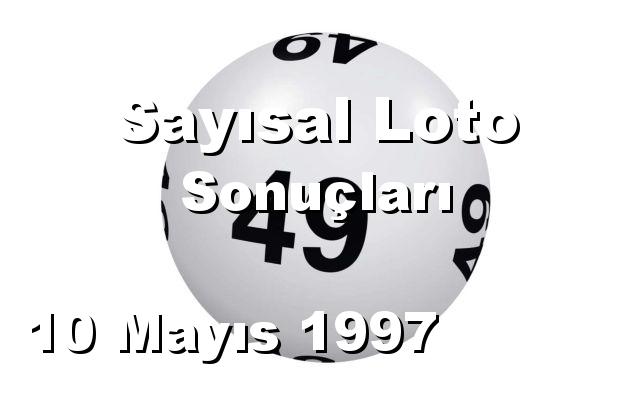 Sayısal Loto detay bilgiler 10/05/1997