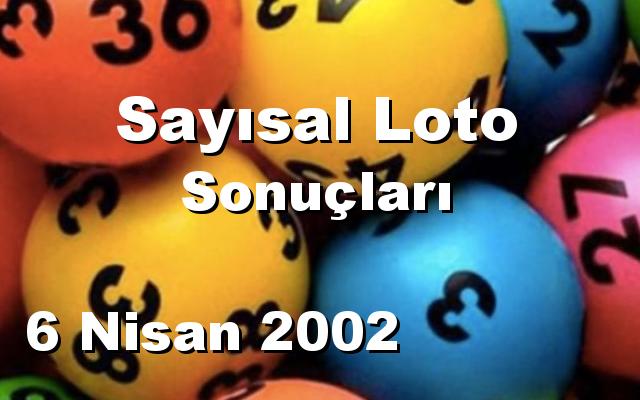 Sayısal Loto detay bilgiler 06/04/2002