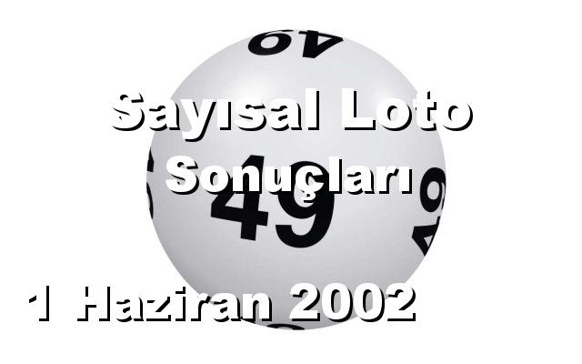 Sayısal Loto detay bilgiler 01/06/2002