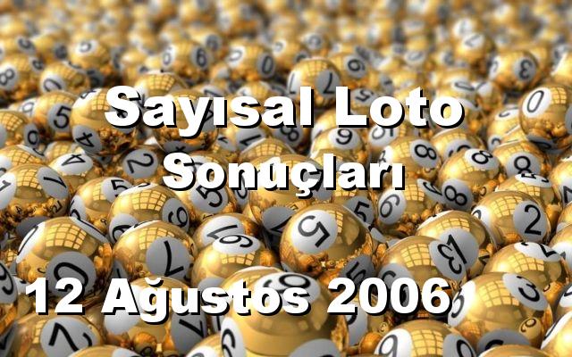 Sayısal Loto detay bilgiler 12/08/2006