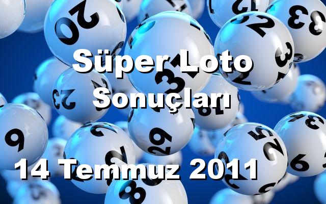 Süper Loto detay bilgiler 14/07/2011