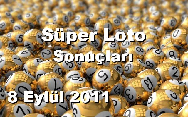 Süper Loto detay bilgiler 08/09/2011