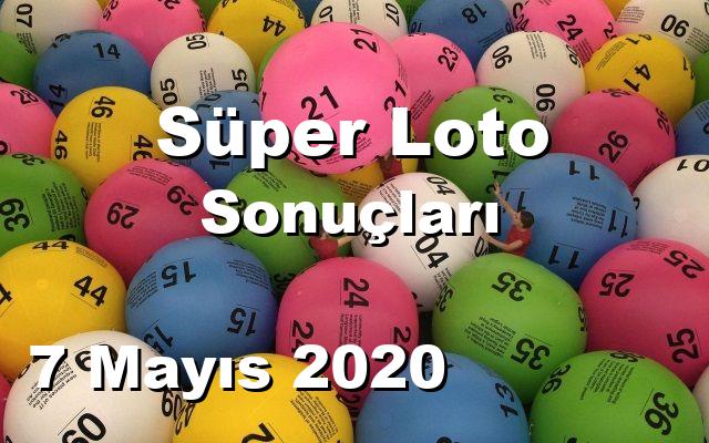 Süper Loto detay bilgiler 07/05/2020